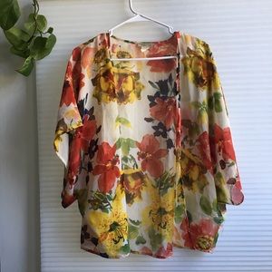Floral Kimono